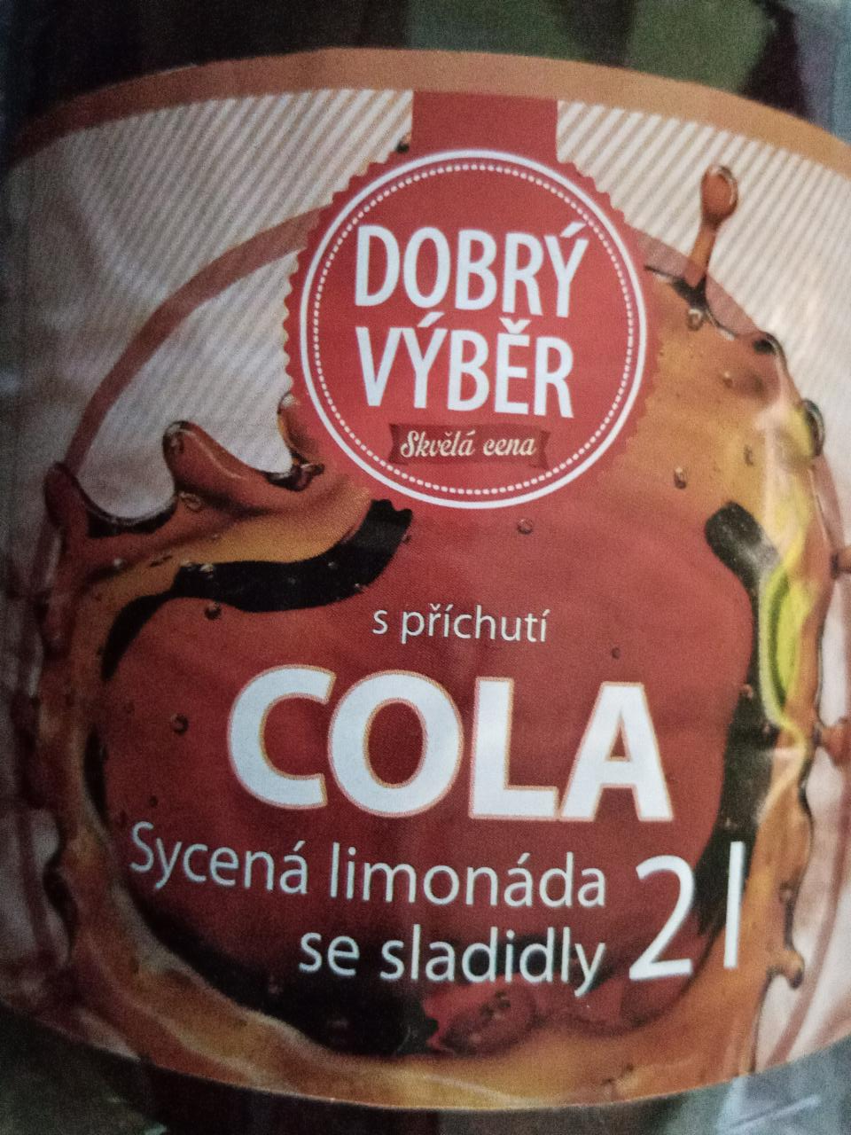 Fotografie - Sycená limonáda Cola Dobrý výběr