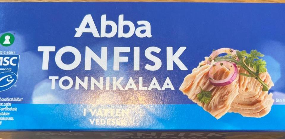 Fotografie - Tonfisk i Vatten Abba