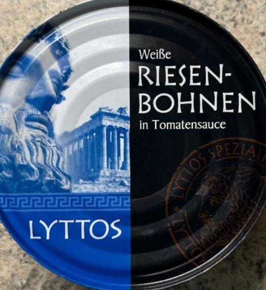 Fotografie - Weiße Riesen-Bohnen in Tomatensauce Lyttos