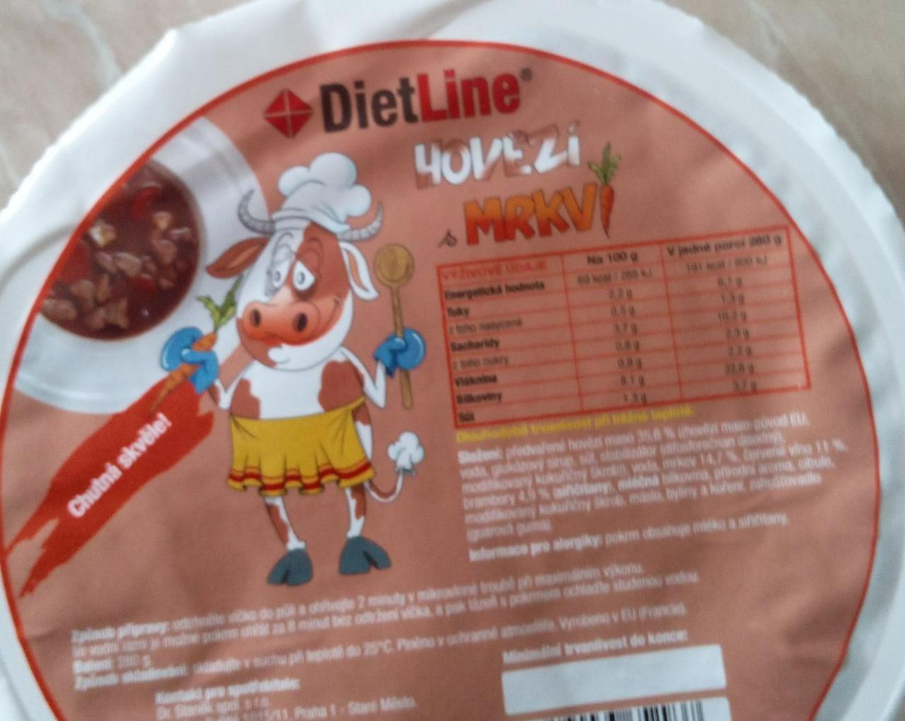 Fotografie - Hovězí s mrkví DietLine