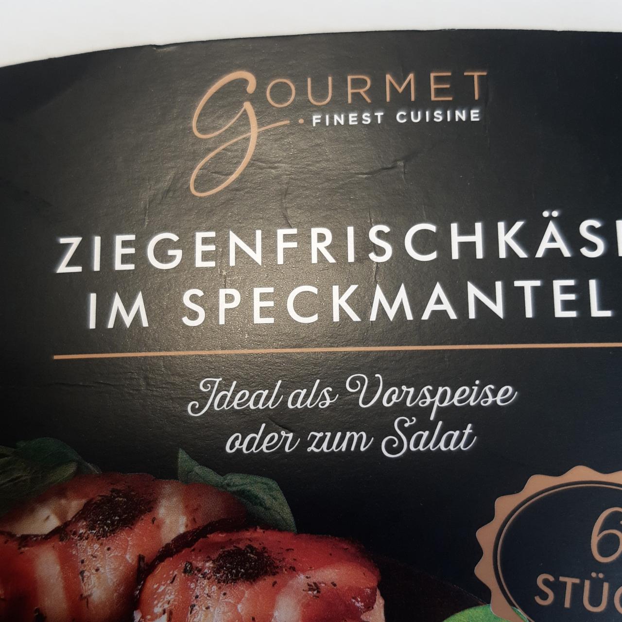 Fotografie - Ziegenfrischkäse im Speckmantel Gourmet Finest Cuisine