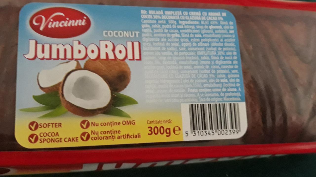 Fotografie - JumboRoll coconut Vincinni