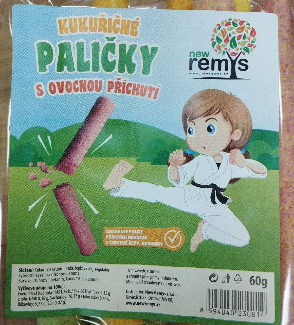 Fotografie - Kukuřičné paličky s ovocnou příchutí New Remys