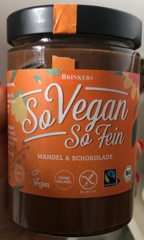 Fotografie - So vegan So fein Mandel & Schokolade Brinkers