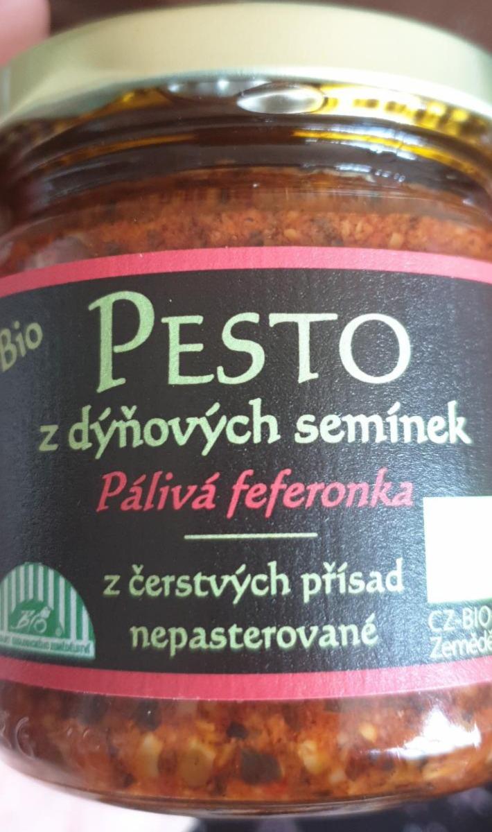 Fotografie - Bio Pesto z dýňových semínek Pálivá feferonka