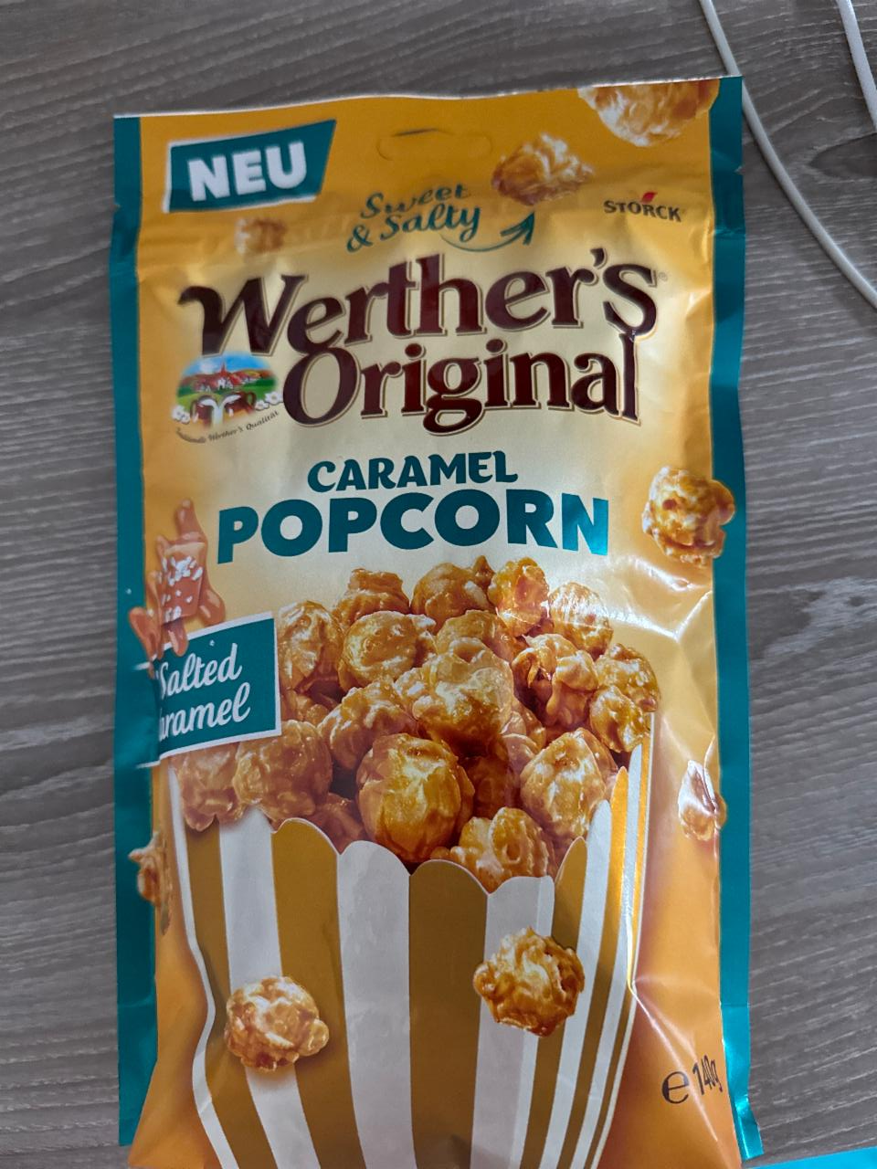 Fotografie - Caramel popcorn salted caramel Werther’s Original