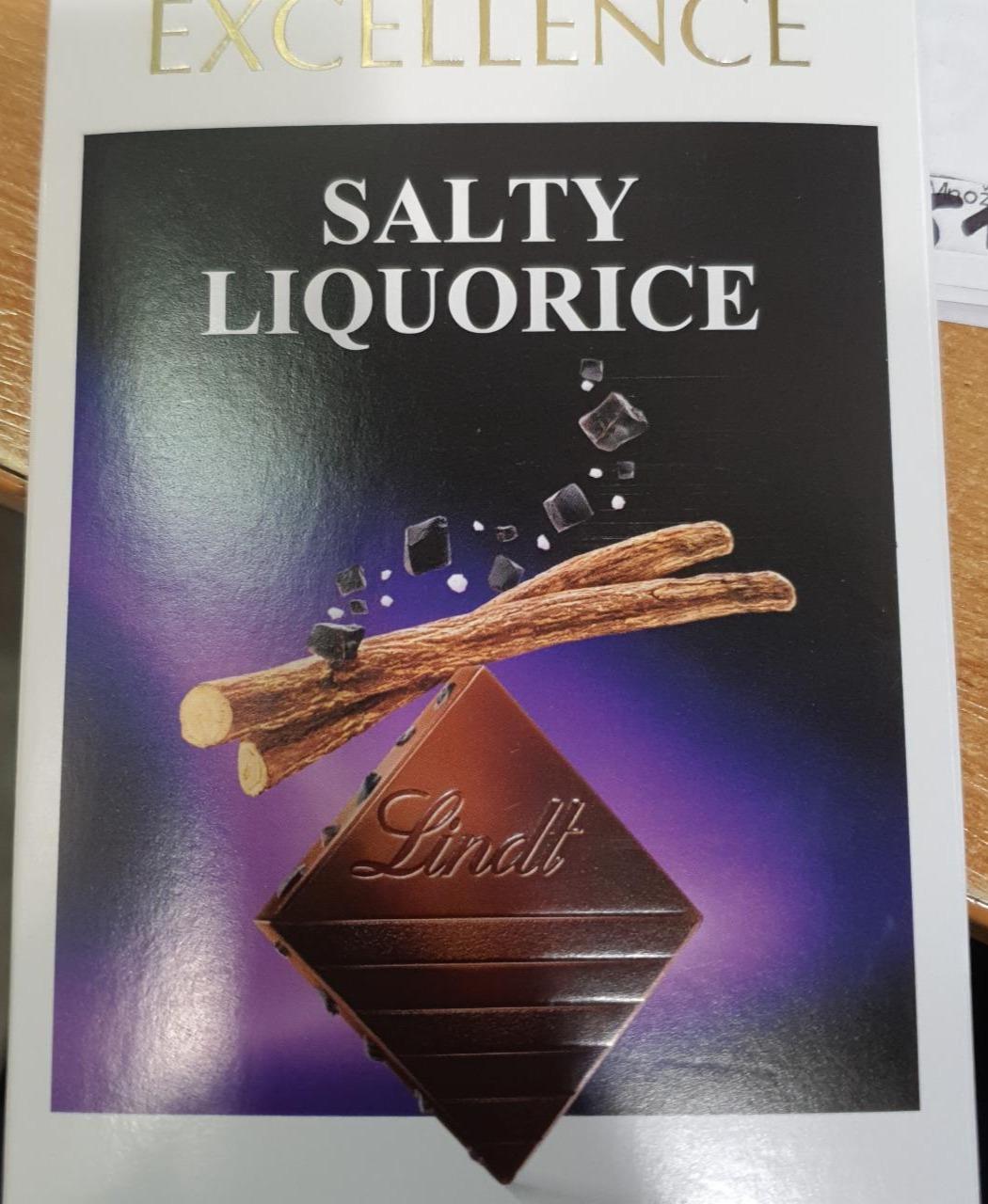 Fotografie - Excellence Salty Liquorice Lindt