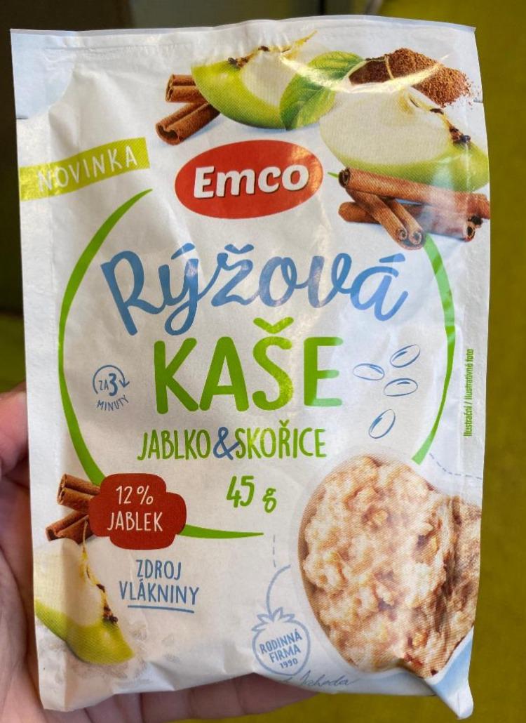 Fotografie - Rýžová kaše jablko & skořice Emco