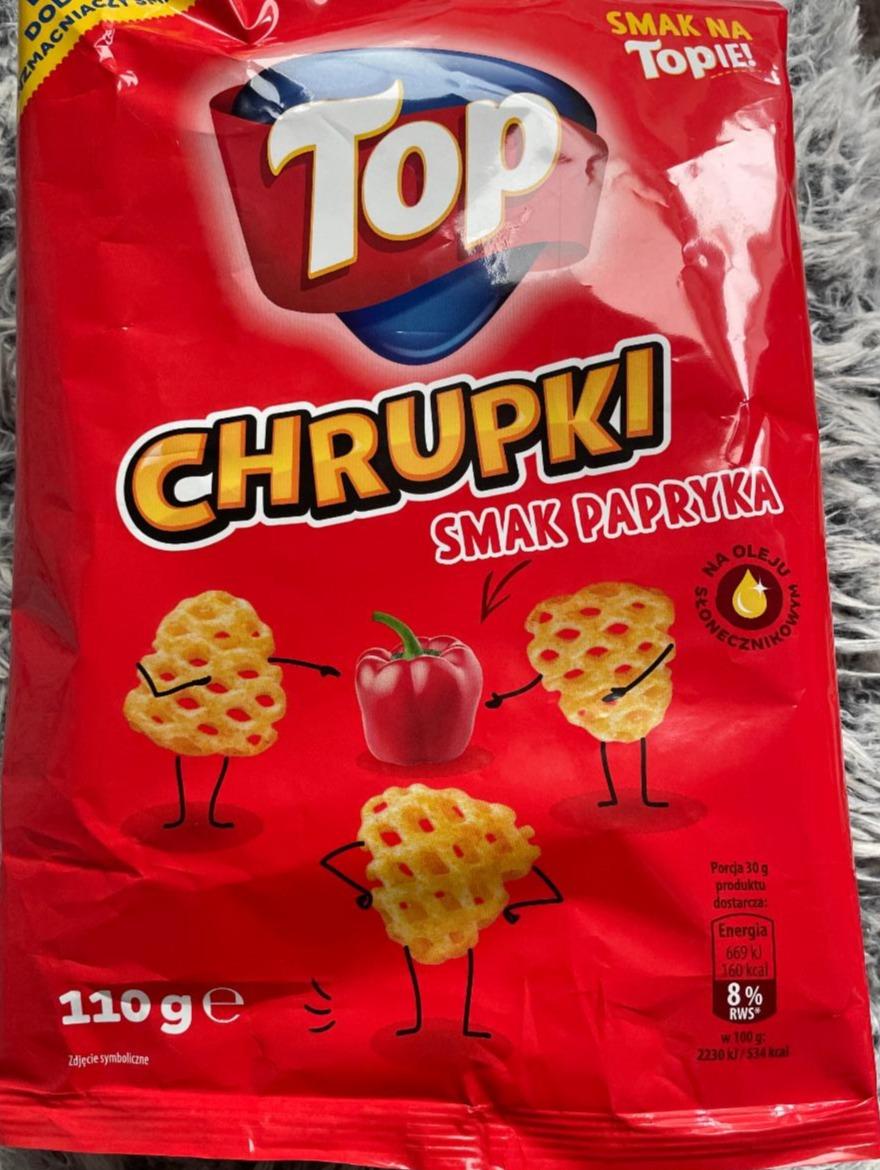 Fotografie - Chrupki smak papryka TOP