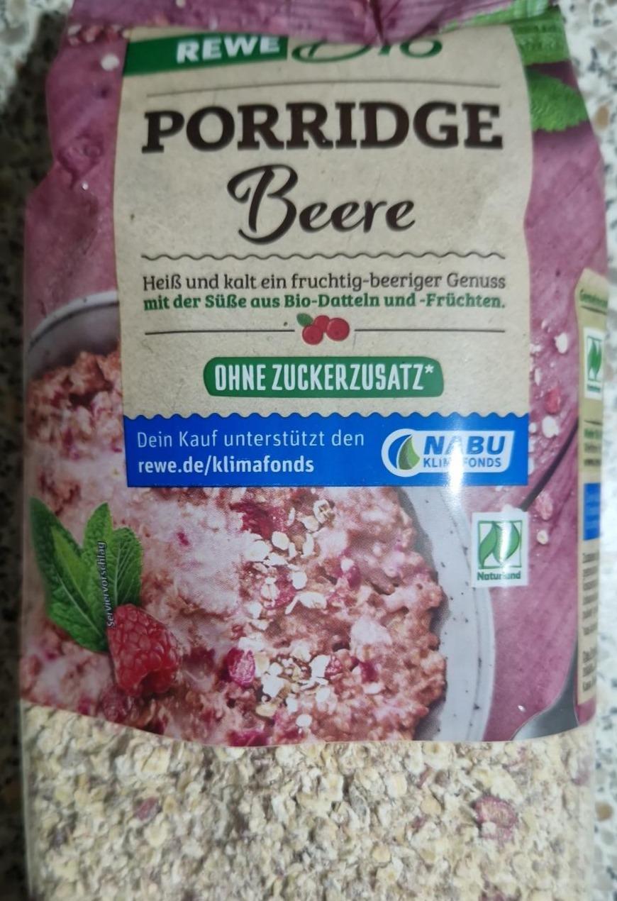 Fotografie - Rewe Porridge Beere