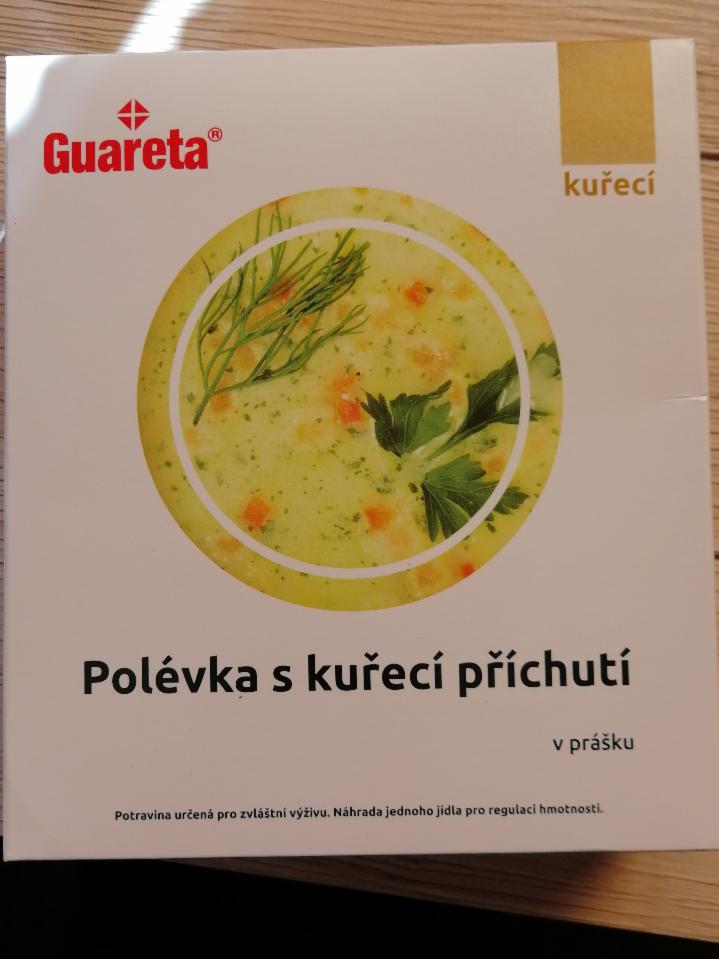 Fotografie - polévka s kuřecí příchutí Guareta