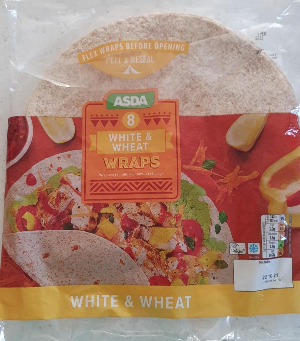 Fotografie - White & Wheat Wraps Asda