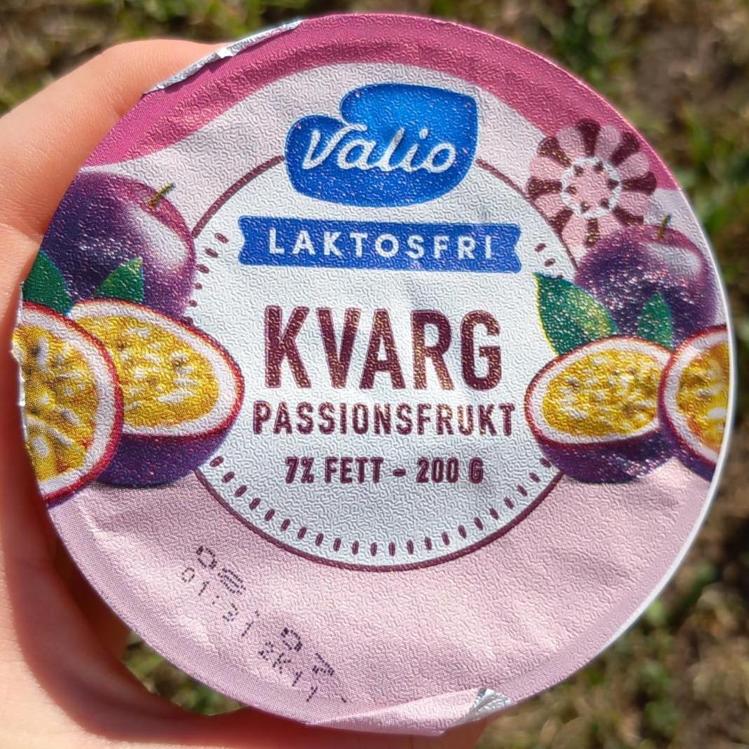 Fotografie - Kvarg Passionsfrukt Laktosfri Valio