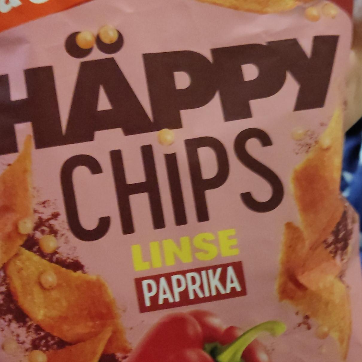 Fotografie - Häppy Chips Linse Paprika Leicht & Cross