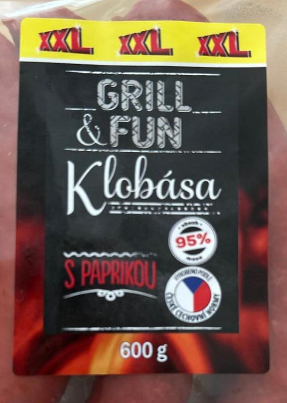 Fotografie - Klobása s paprikou Grill & Fun