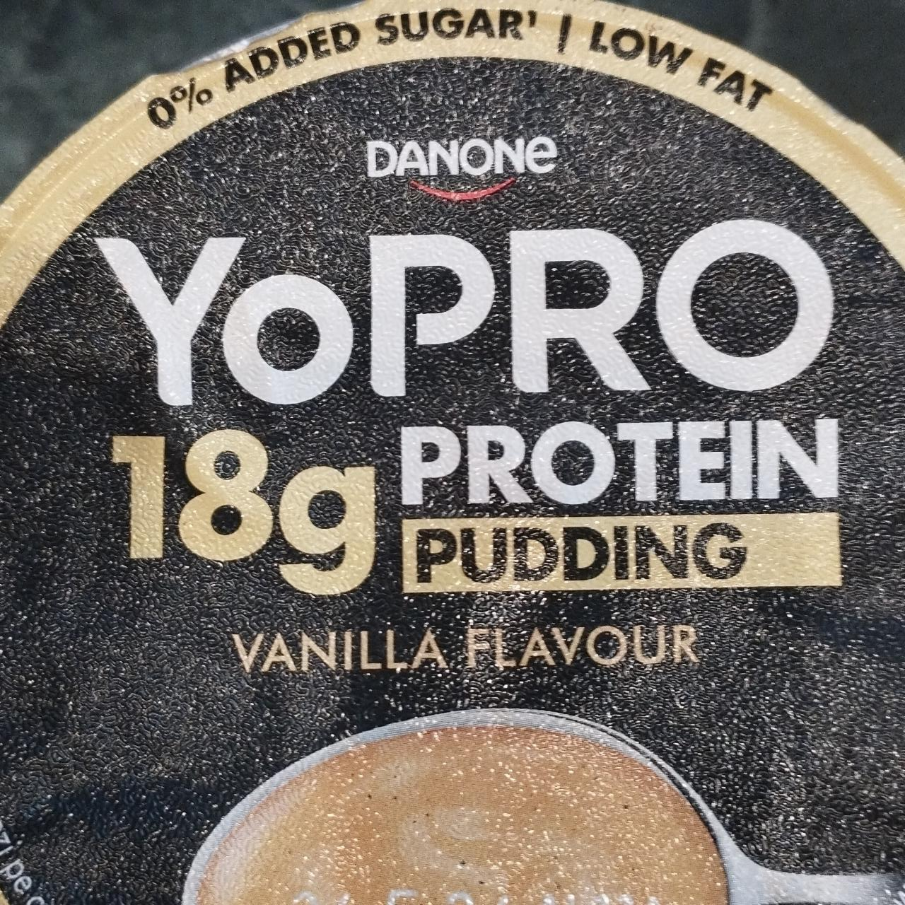 Fotografie - YoPRO protein pudding vanilla flavour Danone