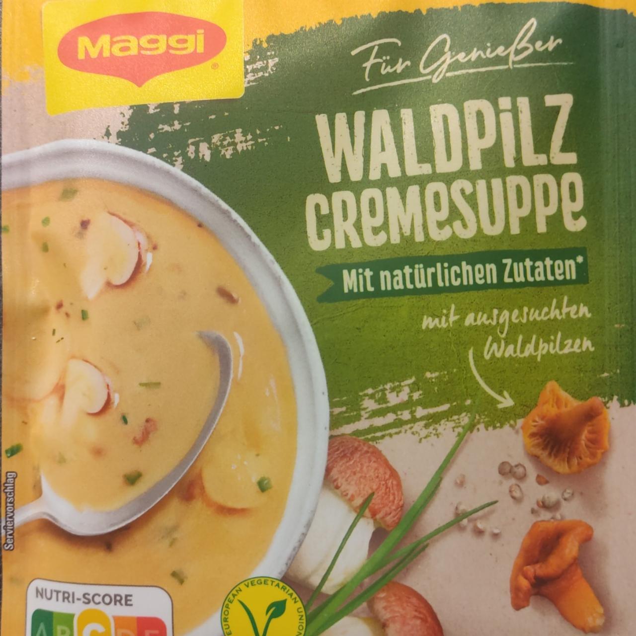 Fotografie - Waldpilz Cremesuppe Maggi