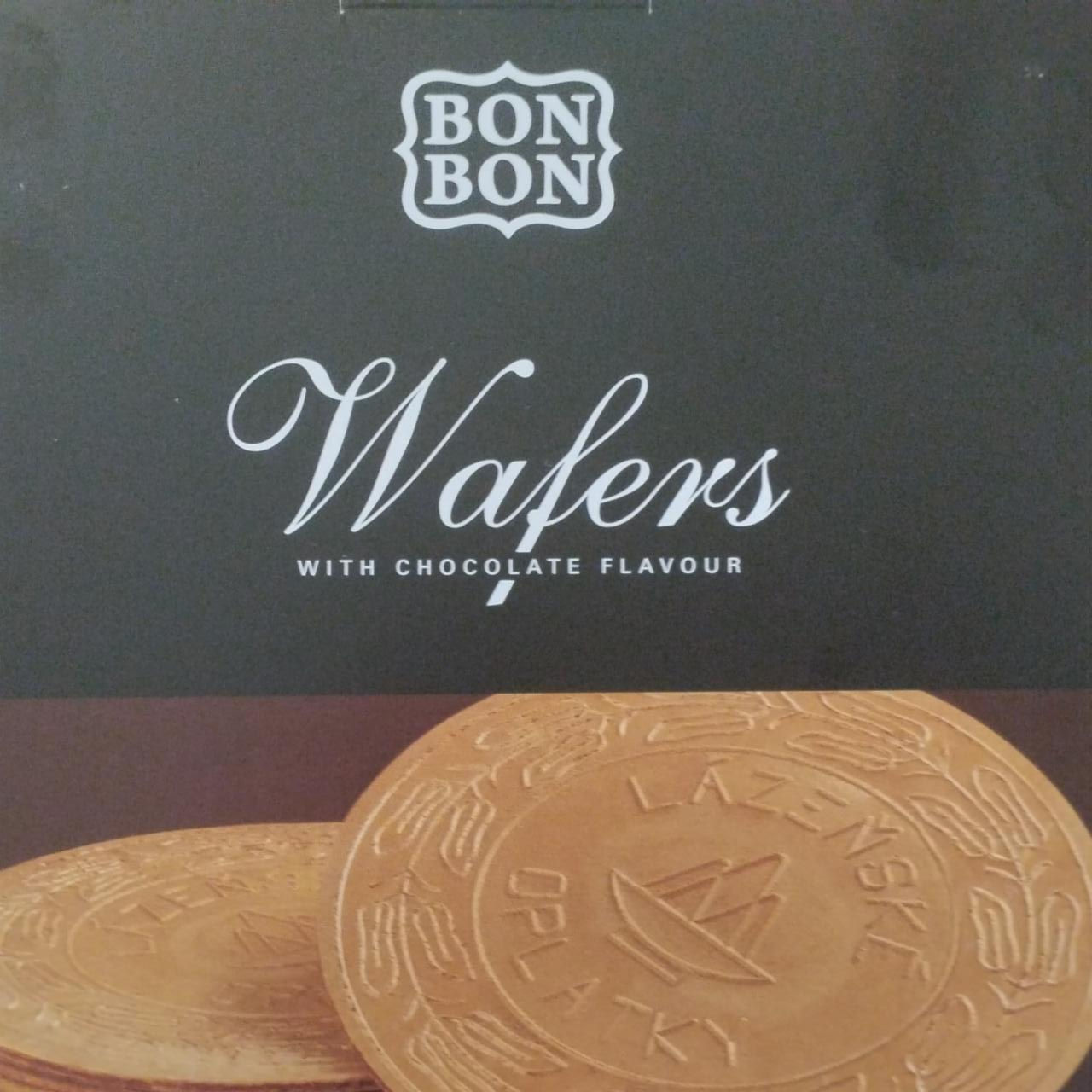 Fotografie - Oplatky čokoládové wafers with chocolate flafour Big Bon