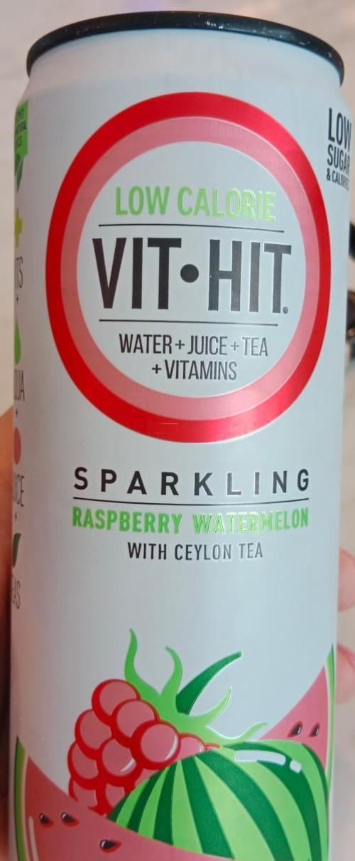 Fotografie - Low calorie Sparkling raspberry & watermelon Vit Hit