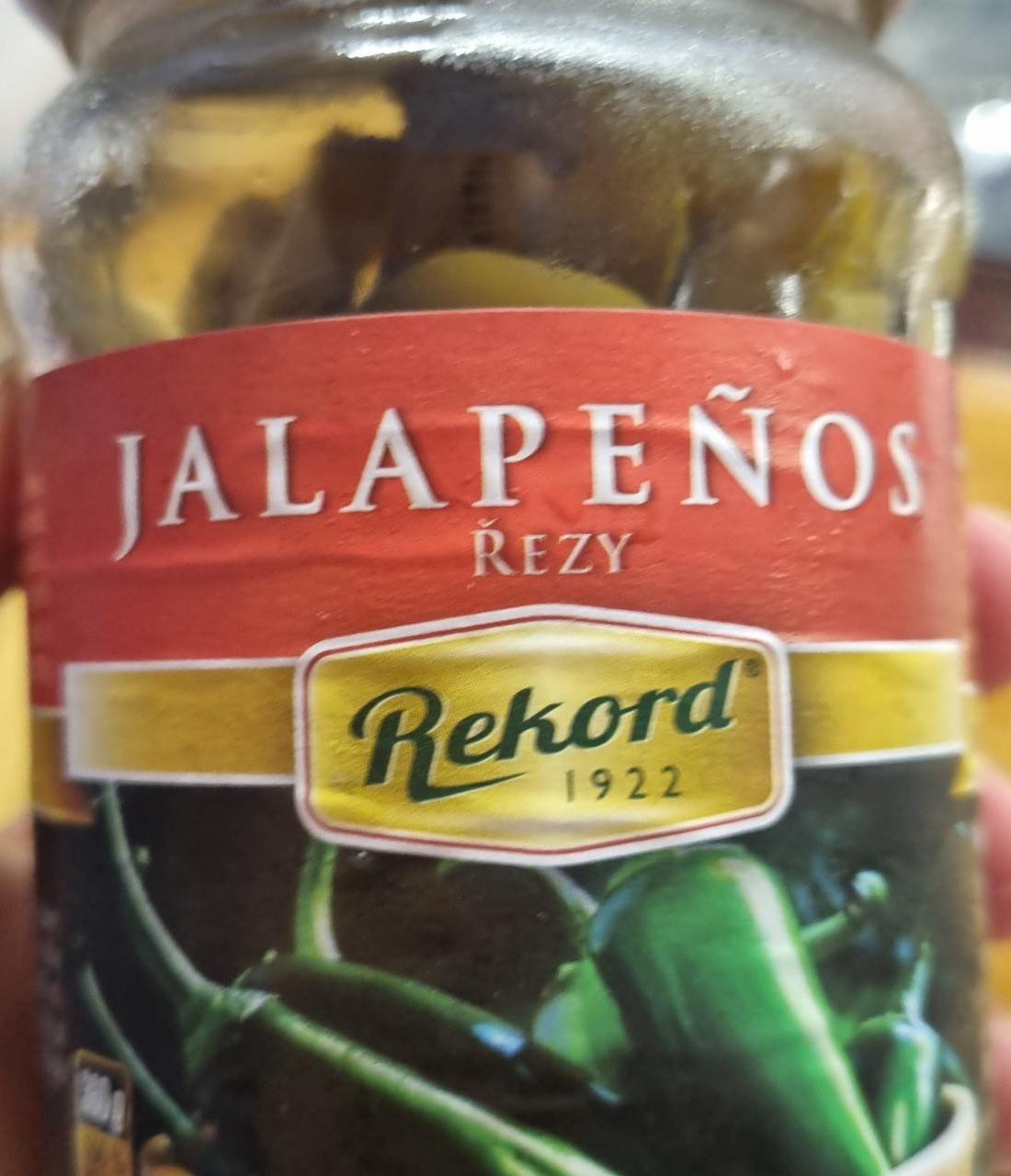 Fotografie - Jalapeños řezy Rekord