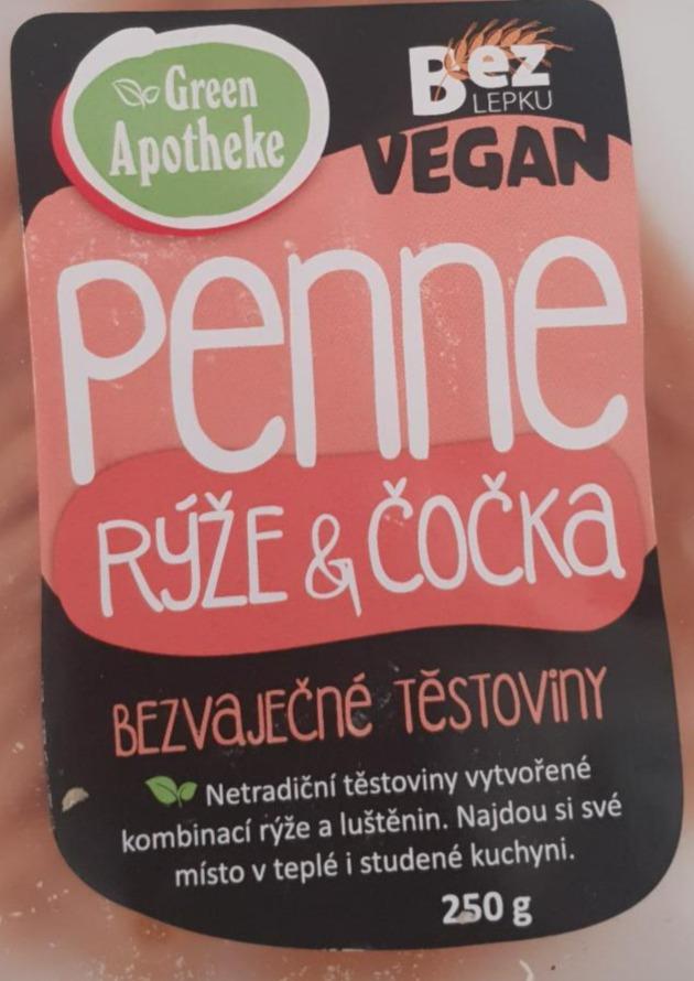 Fotografie - Penne rýže & čočka Green Apotheke