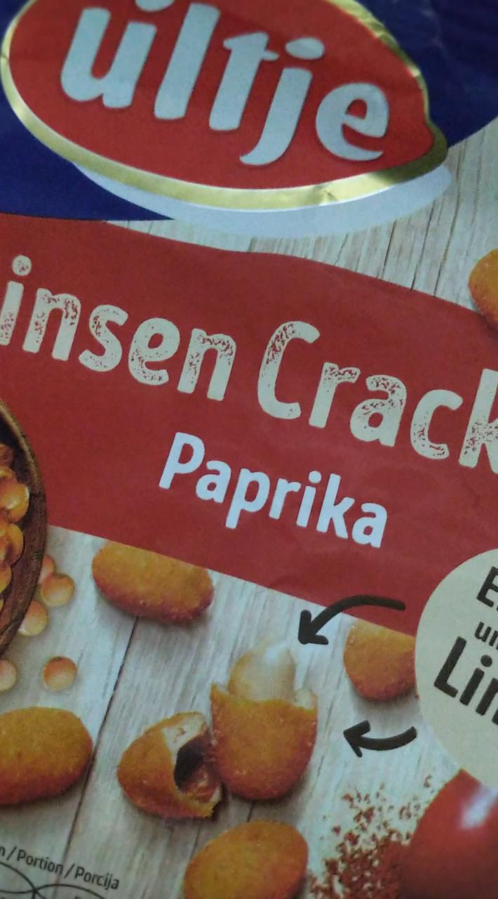 Fotografie - Linsen Crackets Paprika