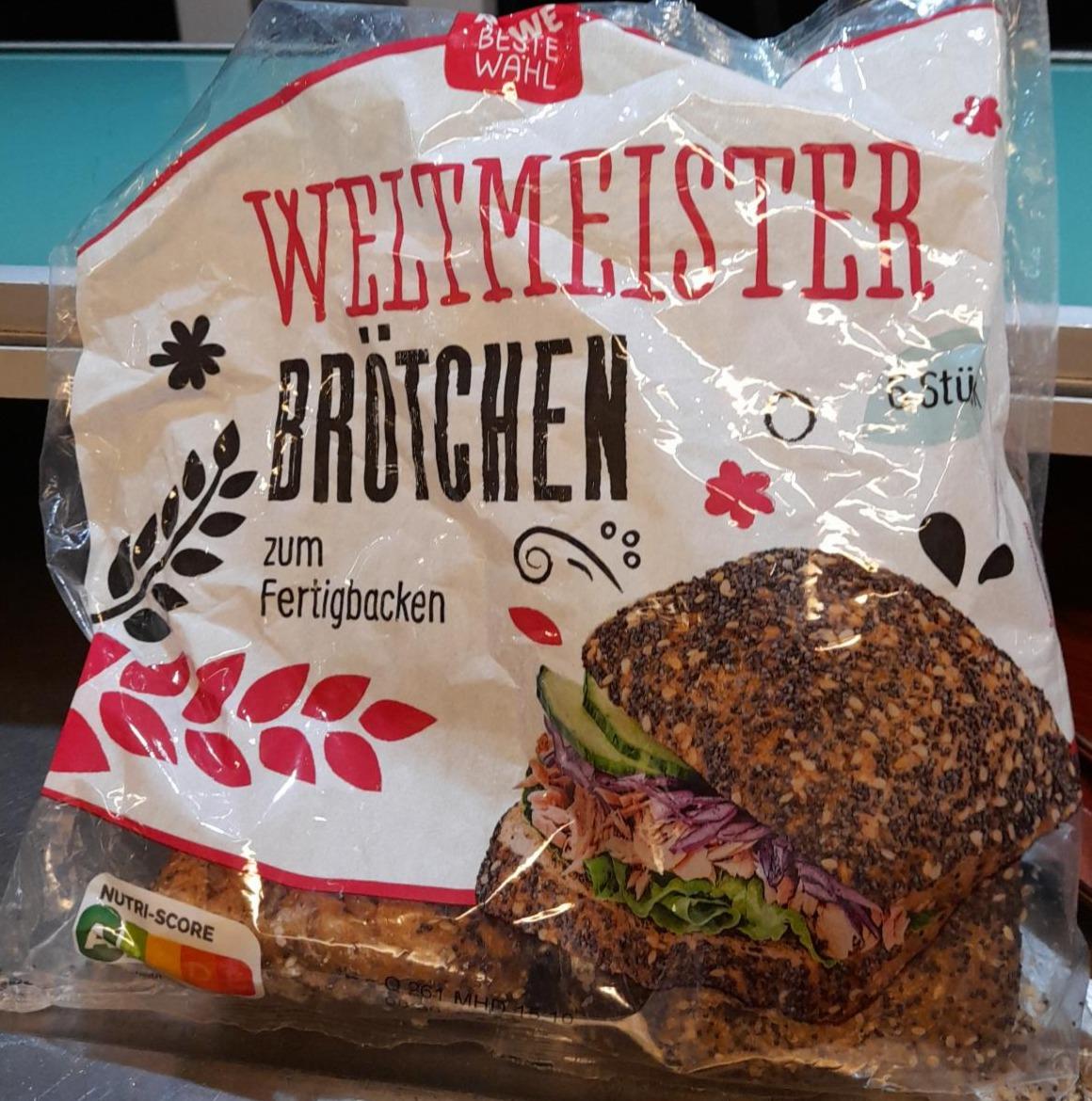 Fotografie - Weltmeister Brötchen Rewe beste wahl