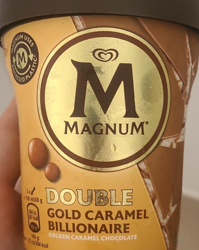 Fotografie - Double gold caramel billionaire Magnum