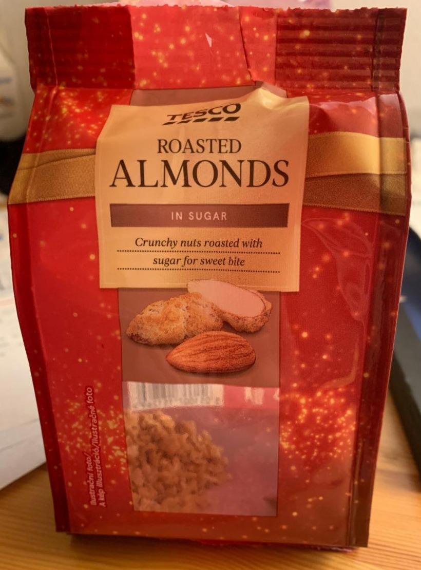 Fotografie - roasted almonds in sugar Tesco