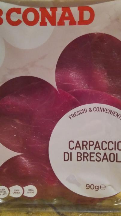 Fotografie - Carpaccio di bresaola Conad