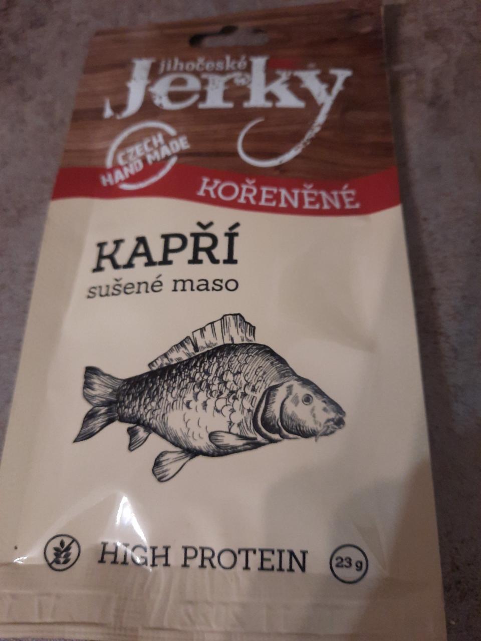 Fotografie - Jihočeské Jerky kapří kořeněné