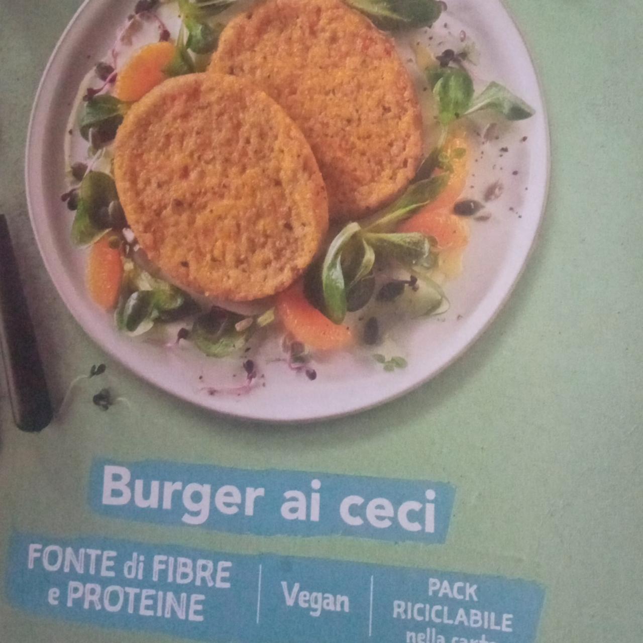 Fotografie - Burger ai ceci Kioene