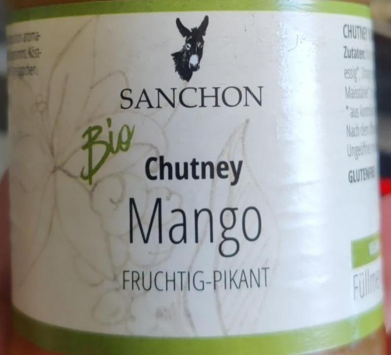 Fotografie - Bio Chutney Mango Sanchon