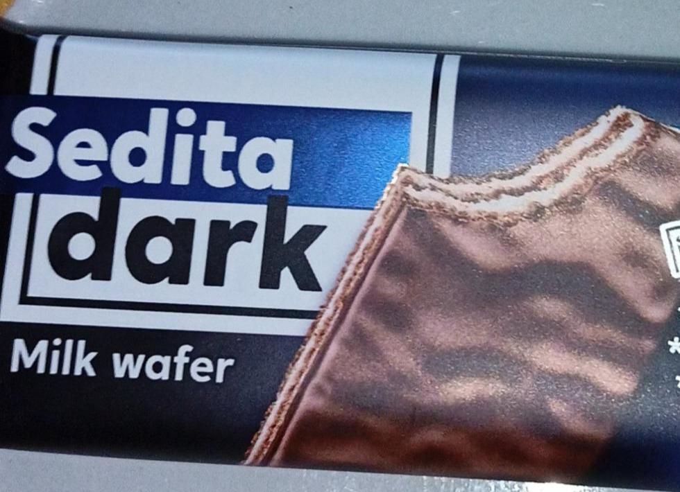 Fotografie - Dark Milk wafer Sedita