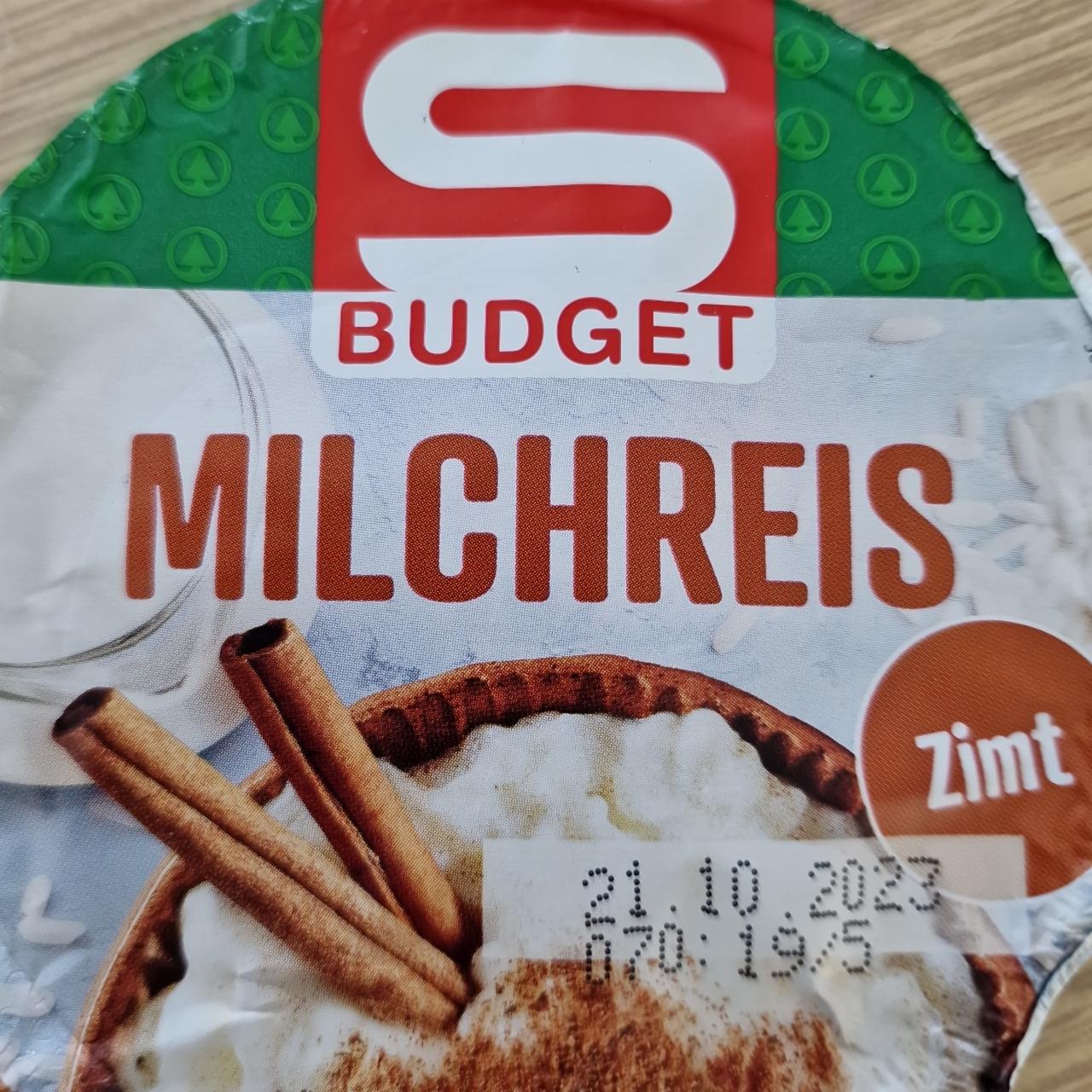 Fotografie - Milchreis Zimt Spar Budget