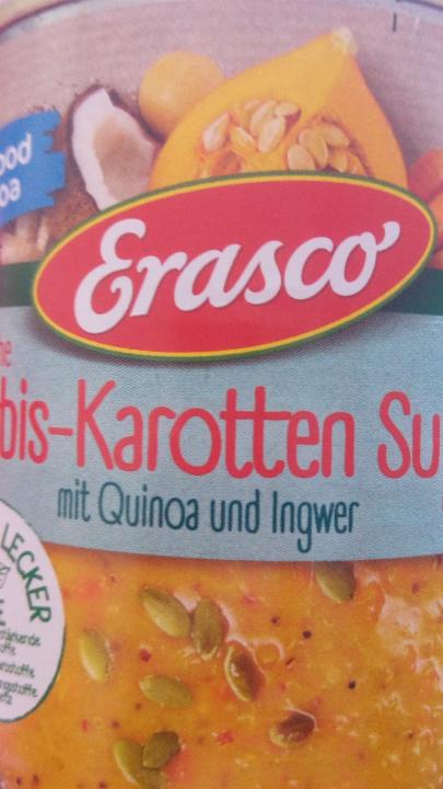 Fotografie - Kürbis-Karotten Suppe Erasco