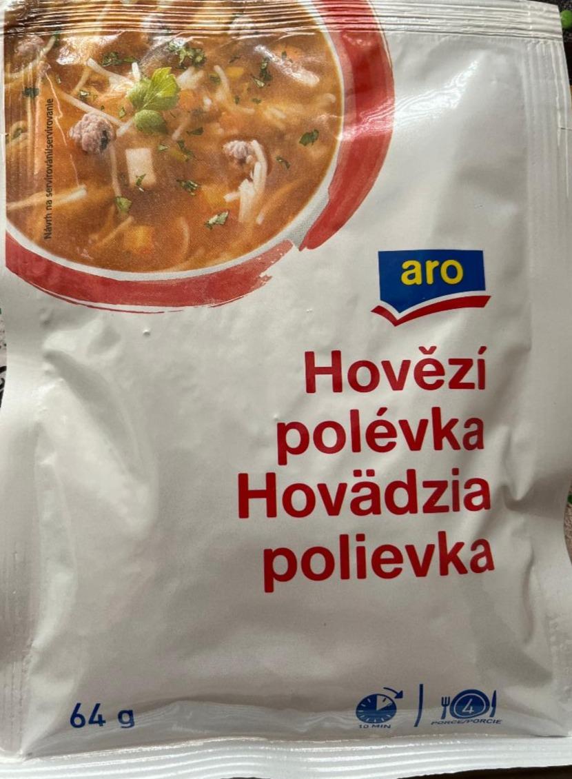 Fotografie - Hovězí polévka Aro