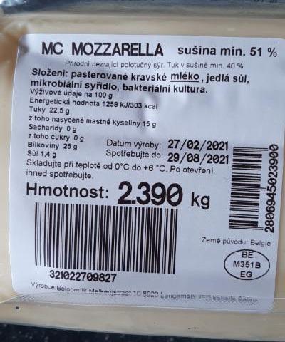 Fotografie - MC Mozzarella