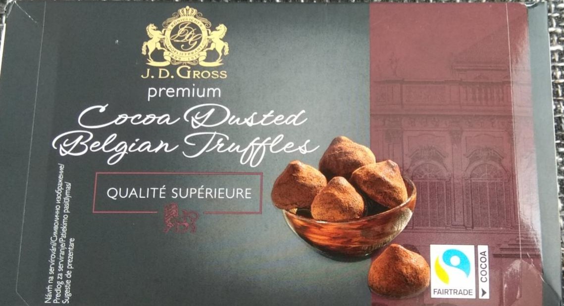 Fotografie - Cocoa Dusted Belgian Truffles J. D. Gross