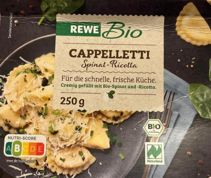 Fotografie - Cappelletti Spinat-Ricotta Rewe Bio