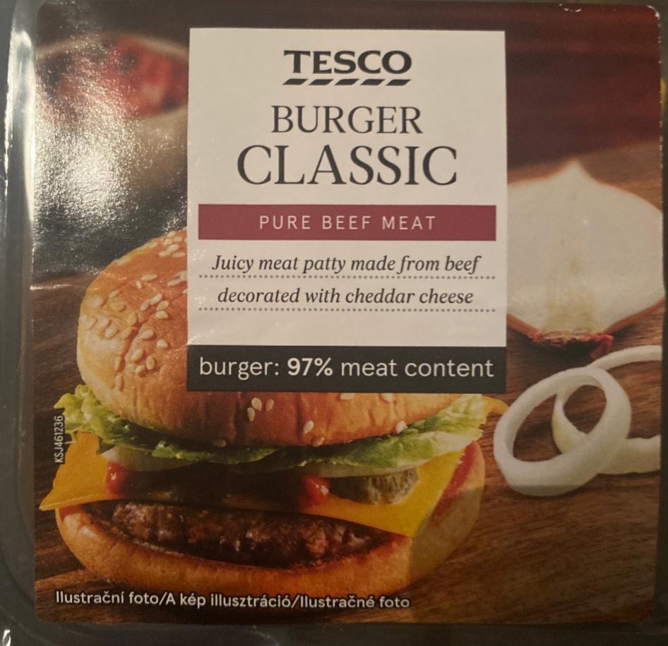 Fotografie - Burger Classic Tesco