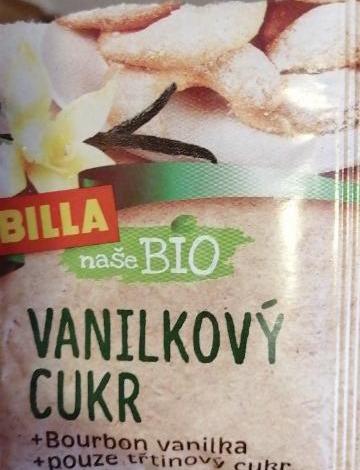 Fotografie - Billa vanilkový cukr BIO