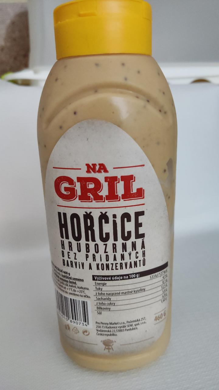 Fotografie - hořčice hrubozrnná Na gril