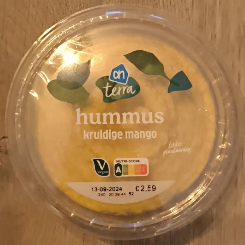 Fotografie - Hummus kruidige mango AH terra