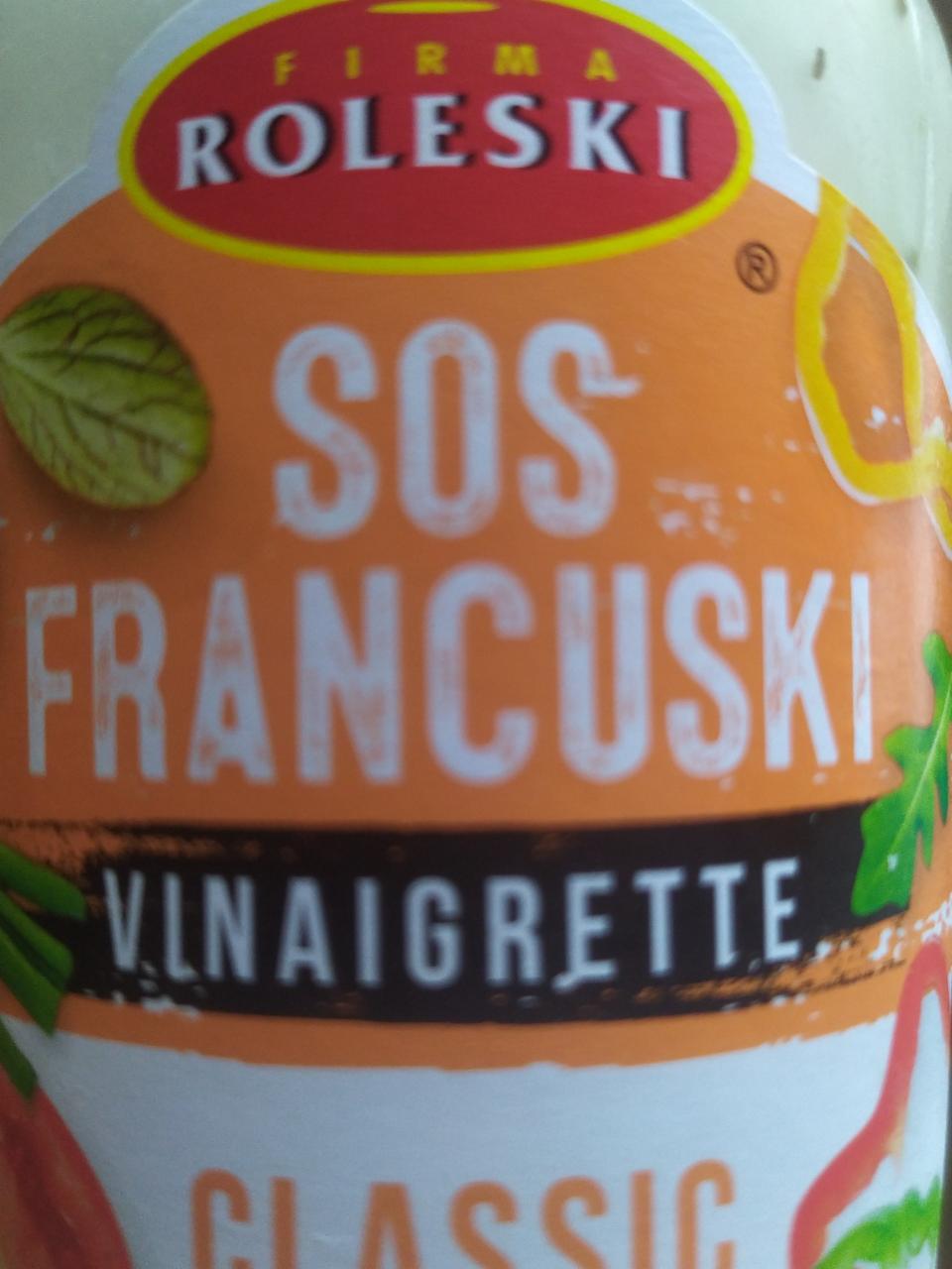 Fotografie - Sos Francuski Vinaigrette Firma Roleski