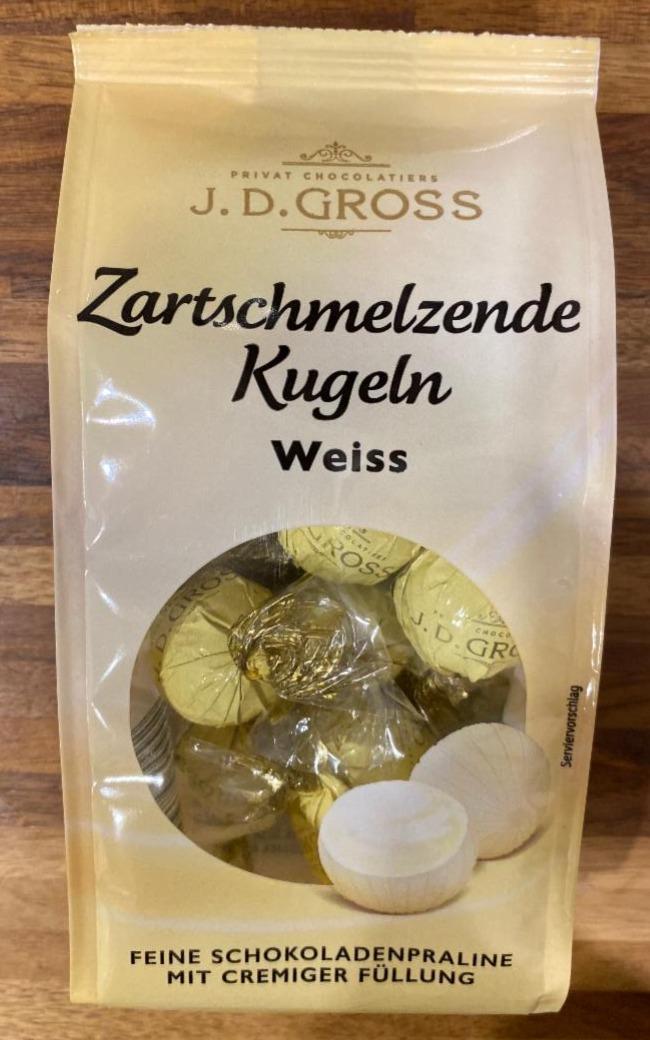 Fotografie - Zartschmelzende Kugeln Weiss J. D. Gross