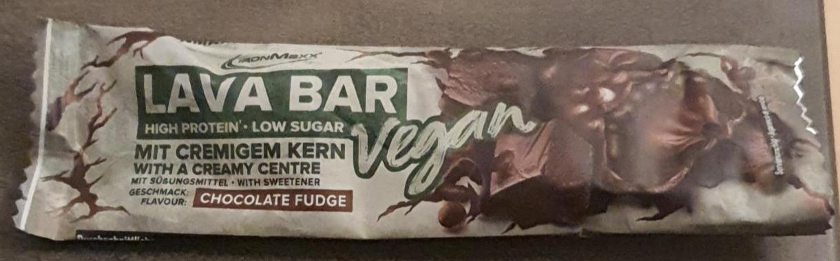 Fotografie - Vegan Lava Bar Chocolate Fudge IronMaxx