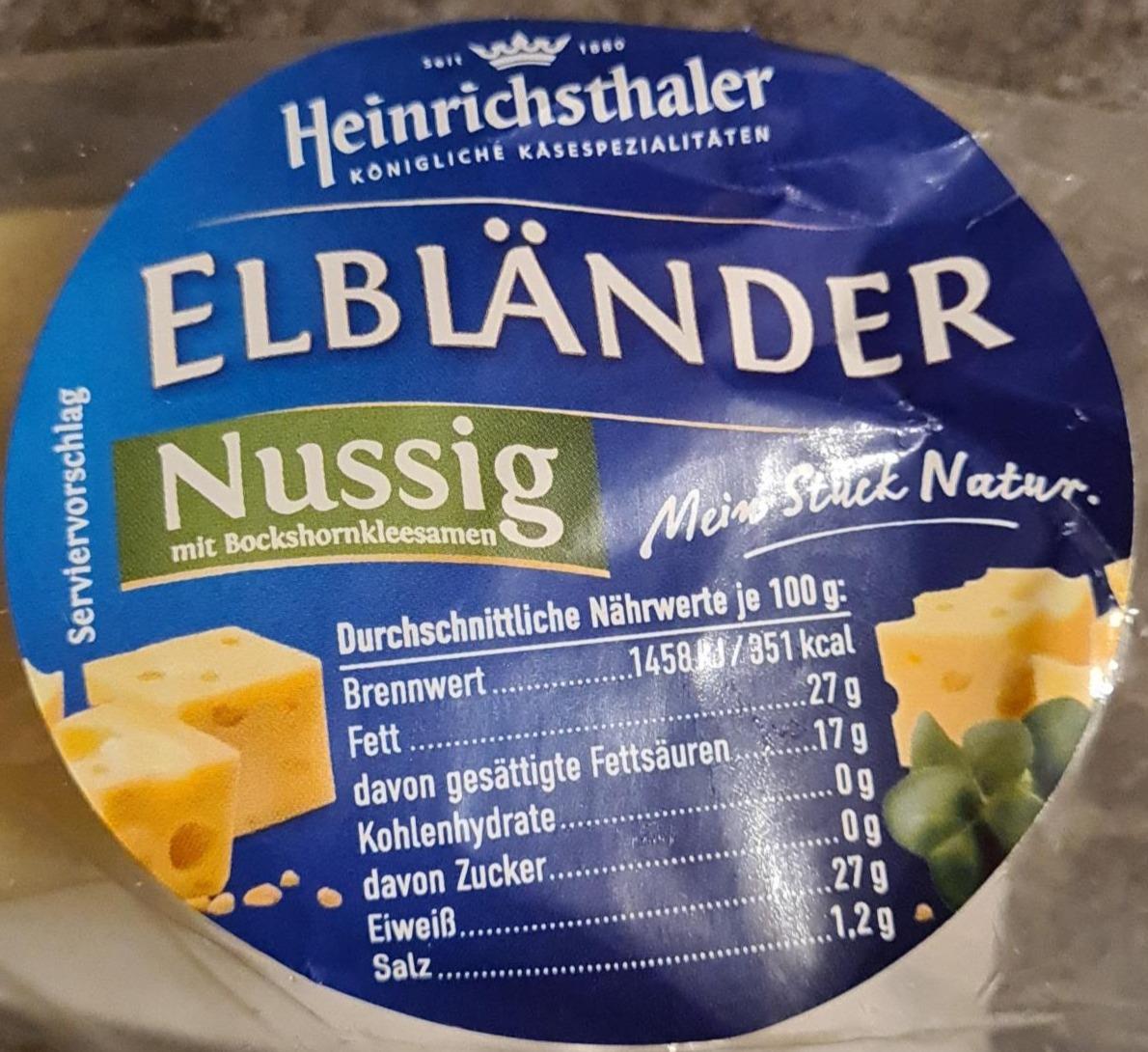 Fotografie - Elbländer Nussig mit Bockshornkleesamen Heinrichsthaler