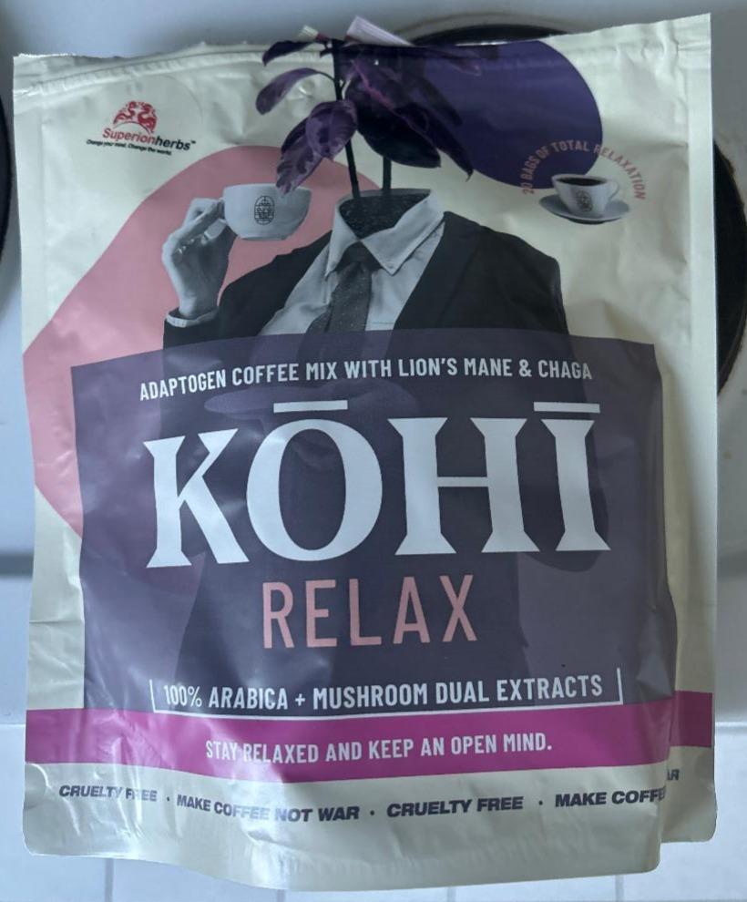 Fotografie - Relax adaptogen coffee Kōhī