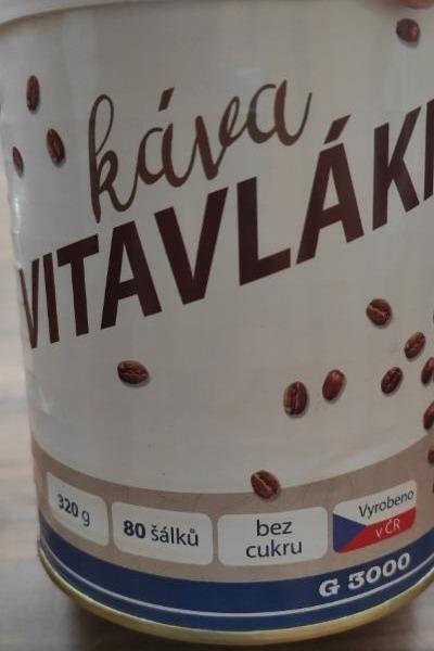 Fotografie - Káva Vitavláknina